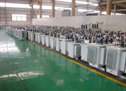 陇南油浸式变压器成品车间